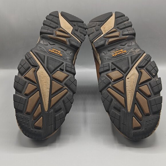 Georgia Boot Blue Collar Chelsea 6" Waterproof Work Boot Tan Slip On - Picture 10 of 12